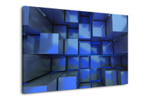 Modrý obraz na stenu zs3307
