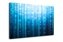 Modrý obraz Abstraktný zs3308