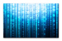 Modrý obraz Abstraktný zs3308