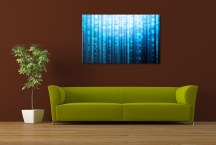 Modrý obraz Abstraktný zs3308