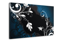 Obraz Modrý Abstraktný zs3312