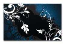 Obraz Modrý Abstraktný zs3312