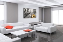 Obraz Žlté auto zs3343