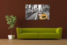 Obraz Žlté auto zs3343