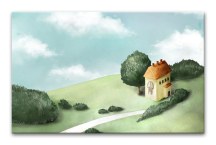 Obrazy Detské - Krajinka zs3369