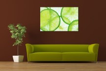 Obrazy do kuchyne - Zelené limetky zs367
