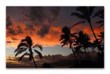 Obraz Západ Slnka nad ostrovom Maui zs397