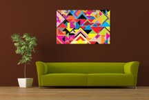 Farebný obraz na stenu zs414