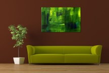 Obraz Zelený na stenu zs418