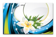 Abstraktný obraz Kvet zs424