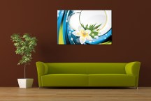 Abstraktný obraz Kvet zs424