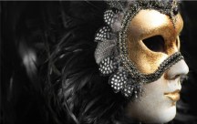 Žena v maske - Obraz zs435