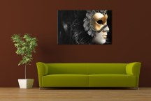 Žena v maske - Obraz zs435