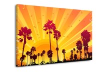 Oranžové slnko - Obraz zs439