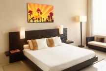 Oranžové slnko - Obraz zs439