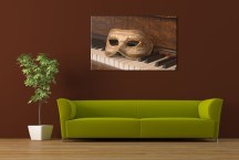 Obraz Maska a klavír zs43