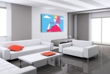 Obraz - Retro žena zs449