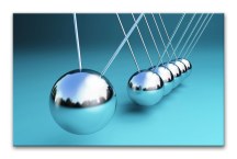 Obraz štýlový - Strieborné gule zs450