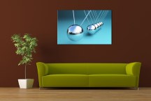 Obraz štýlový - Strieborné gule zs450