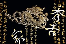 Obraz na stenu Čínske znaky zs5135