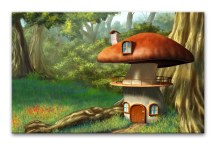 Detský obraz - V lese zs537