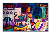 Obraz Maľovaná krajinka zs548