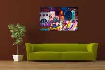 Obraz Maľovaná krajinka zs548