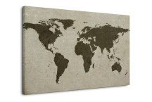 Obrazy Mapy sveta zs55