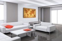 Obrazy Mapy Sveta zs64