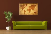 Obrazy Mapy Sveta zs64