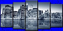 Zľava -70%- Obraz New York 150x80cm