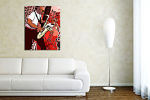 Hudobníci - Retro obrazy zv24156