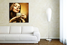 Obraz Pri šálke kávy  zs24196