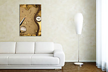 Obraz Starý kompas a Mapa zv24354