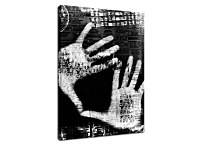 Obraz čierno - biely Dlane zv24384